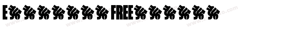 Emerland FREE字体转换